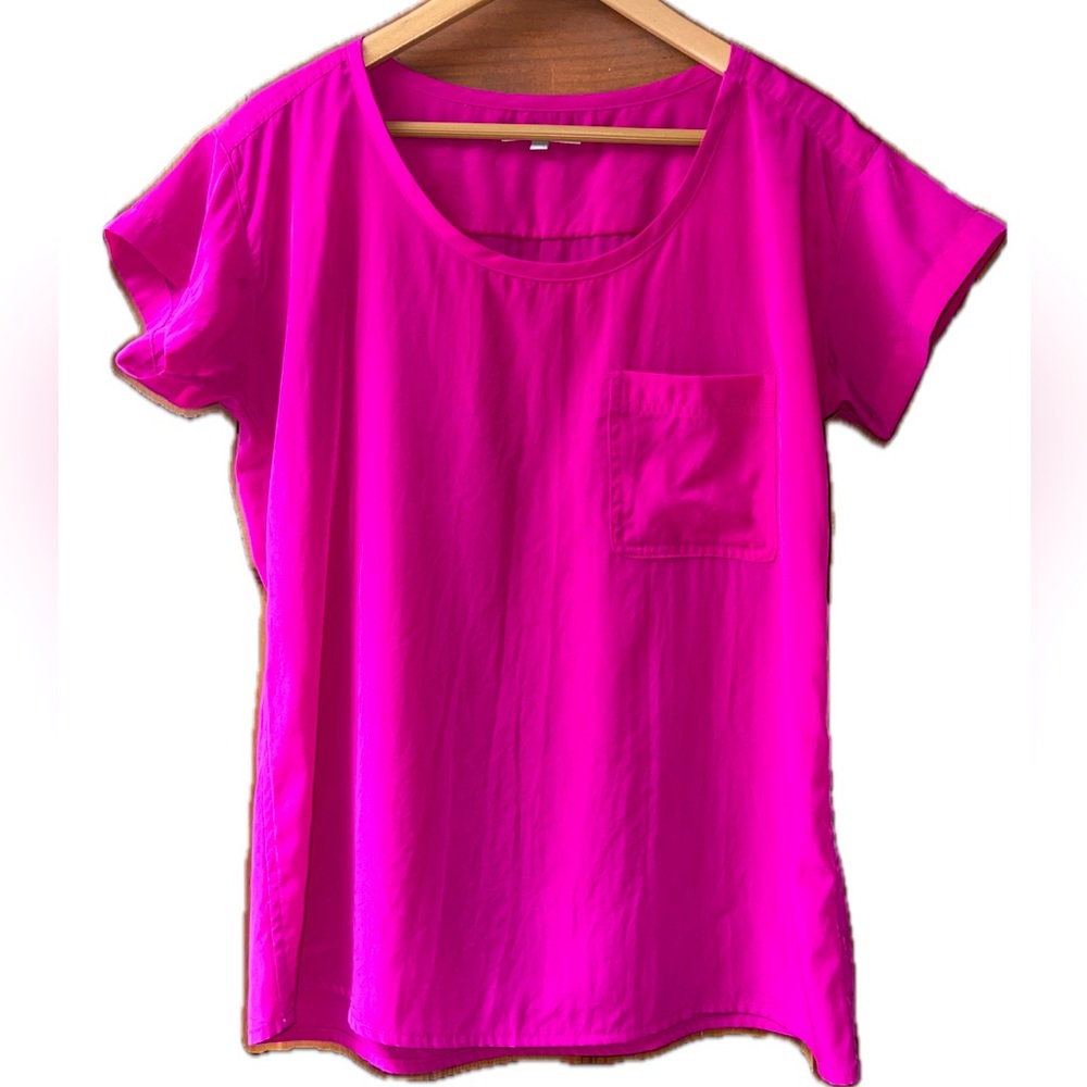 GAP Sz S, hot pink / fuschia blouse / casual top